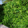 UV engineered fresh PE artificial hedge green wall for for outdoor use